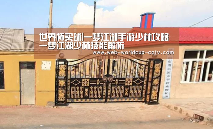 世界杯买球|一梦江湖手游少林攻略 一梦江湖少林技能解析(图3) 2026世界杯